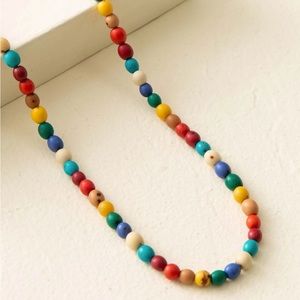 Noonday Achira Bead Necklace NWT
